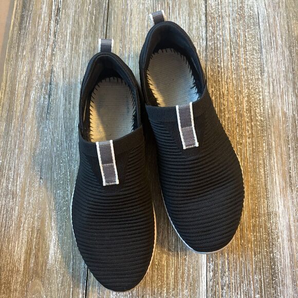 Ryka Echo Knit Shoes Womens 8.5M Black Slip-On Sneaker - Picture 1 of 5